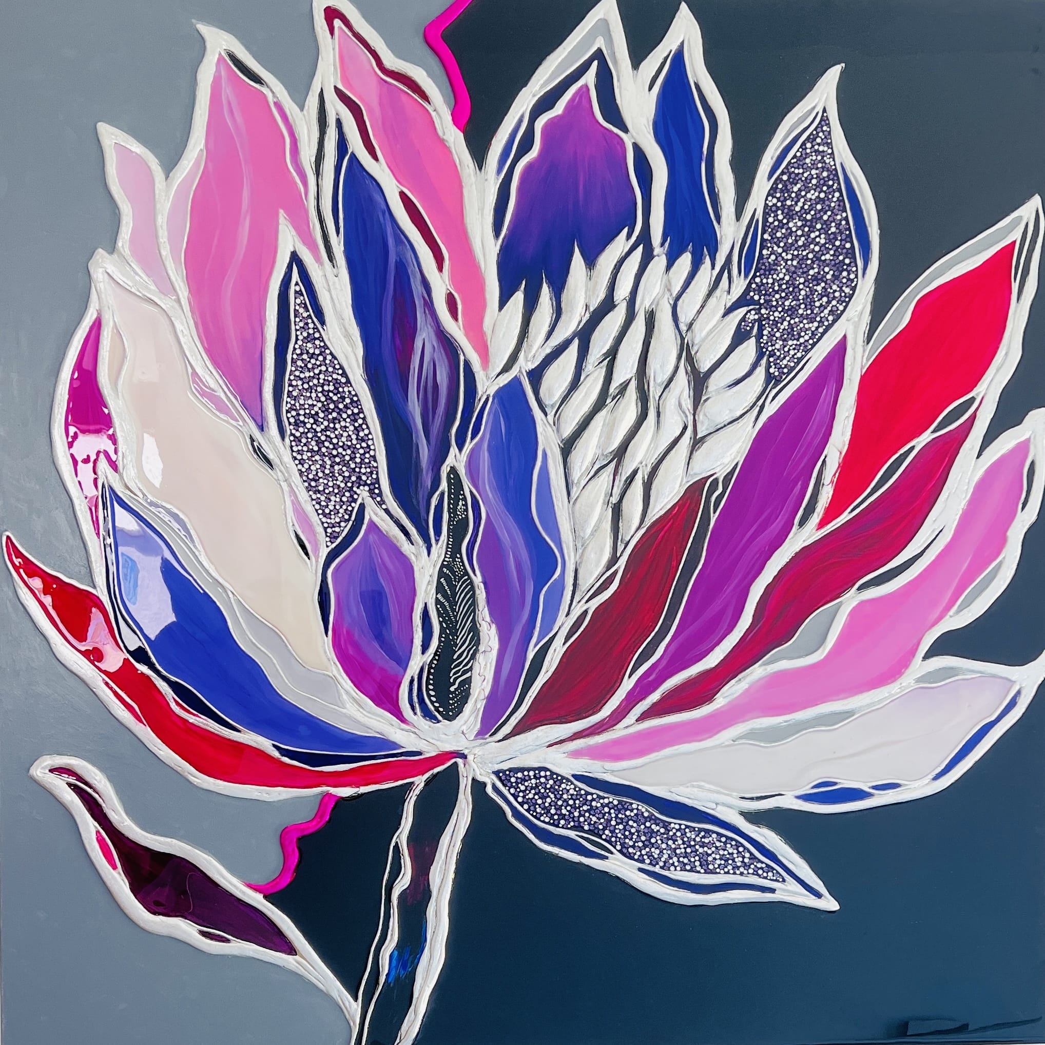 Look me up in Zurich. Textured Interior Painting - Image 6