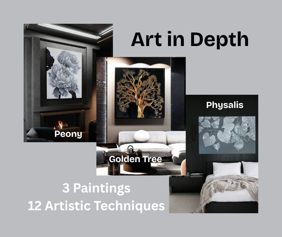 Customized Course “Art in Depth”. Texture Techniques for Unique Creations