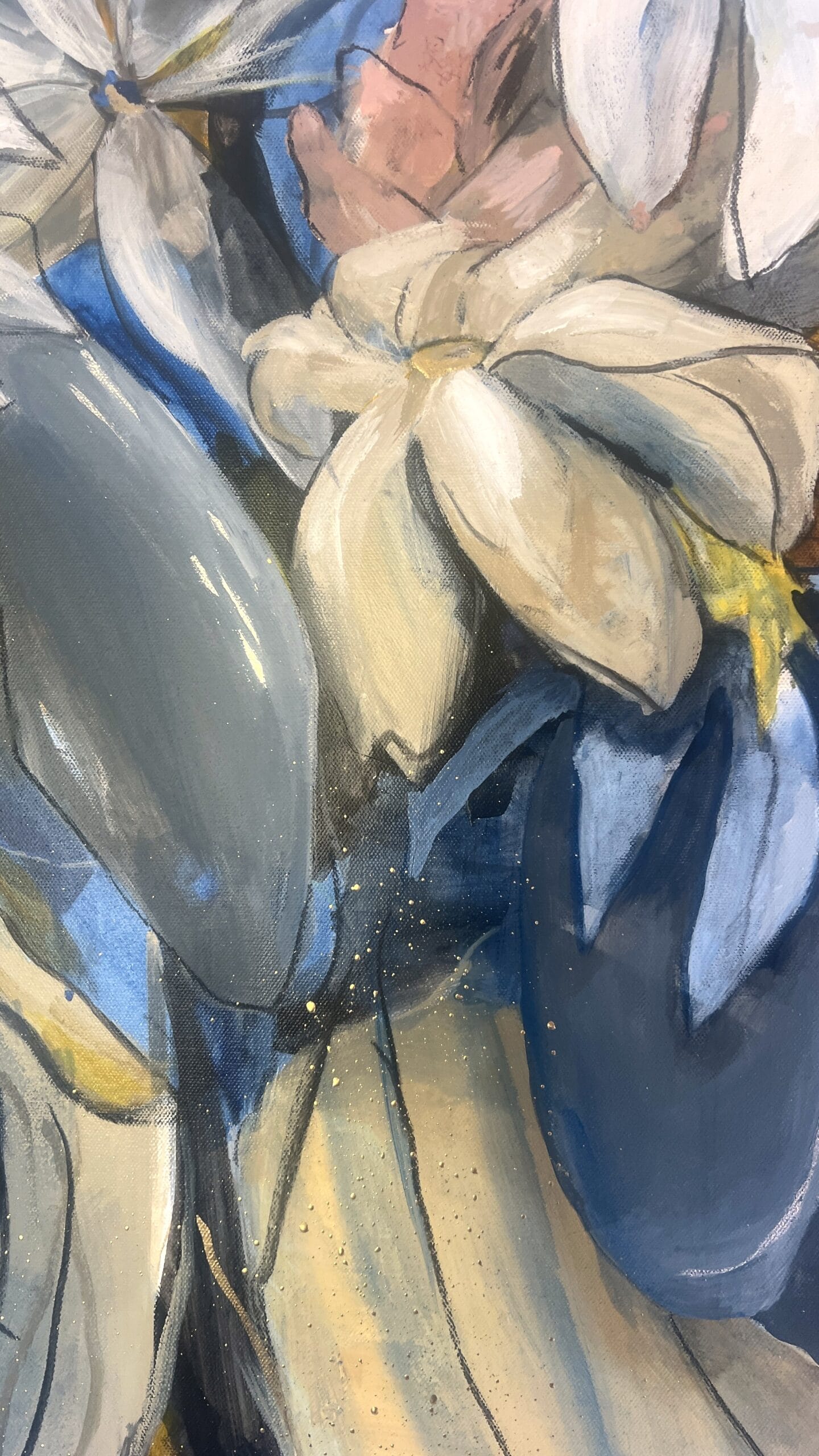 Symphony in Bloom 2. Diptych. Lana Ritter Art. Abstract Art - Image 4