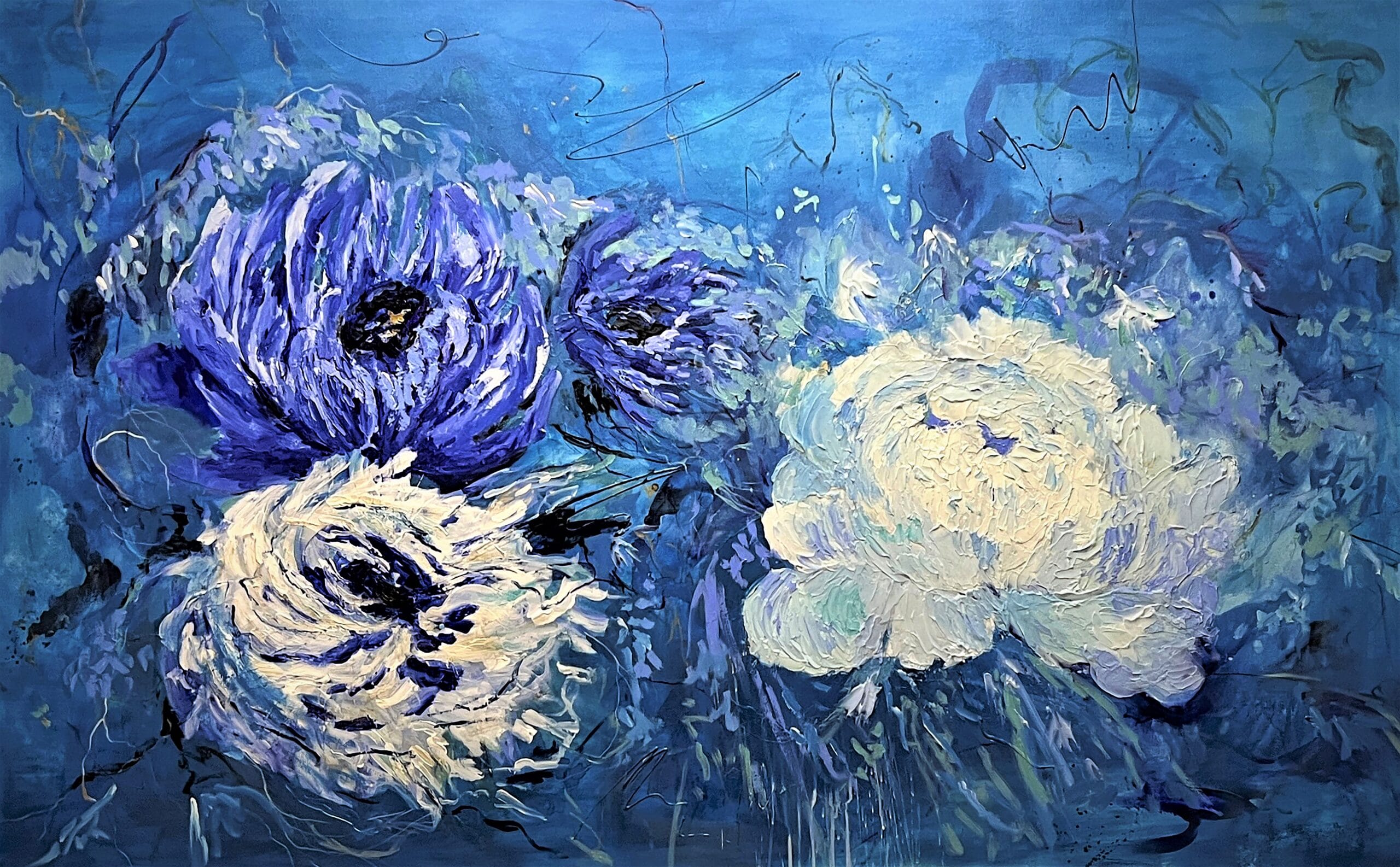 Syrtaki I Lana Ritter Art. Abstract Art