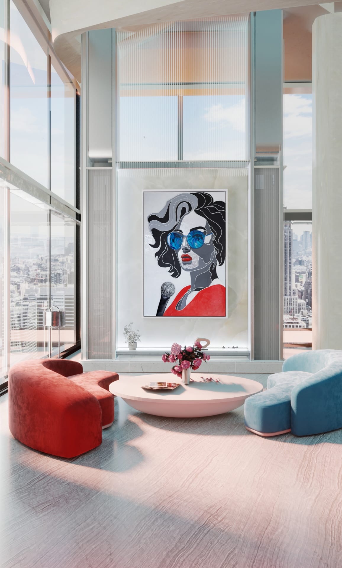 Lady in Red. Original painting Lana Ritter Painter Textured Art - Image 5