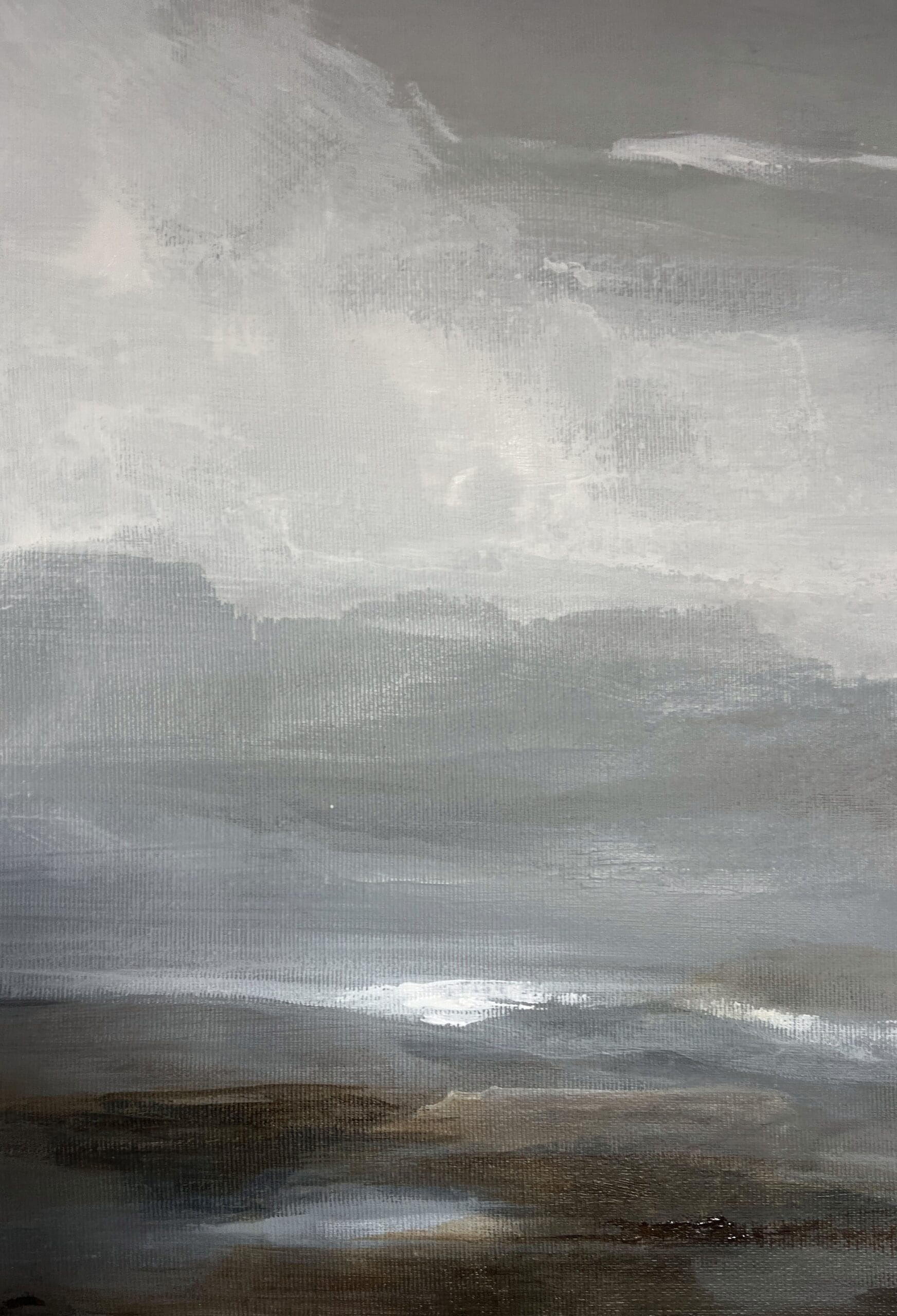 Silent Horizon I Lana Ritter Art. Abstract Art - Image 2