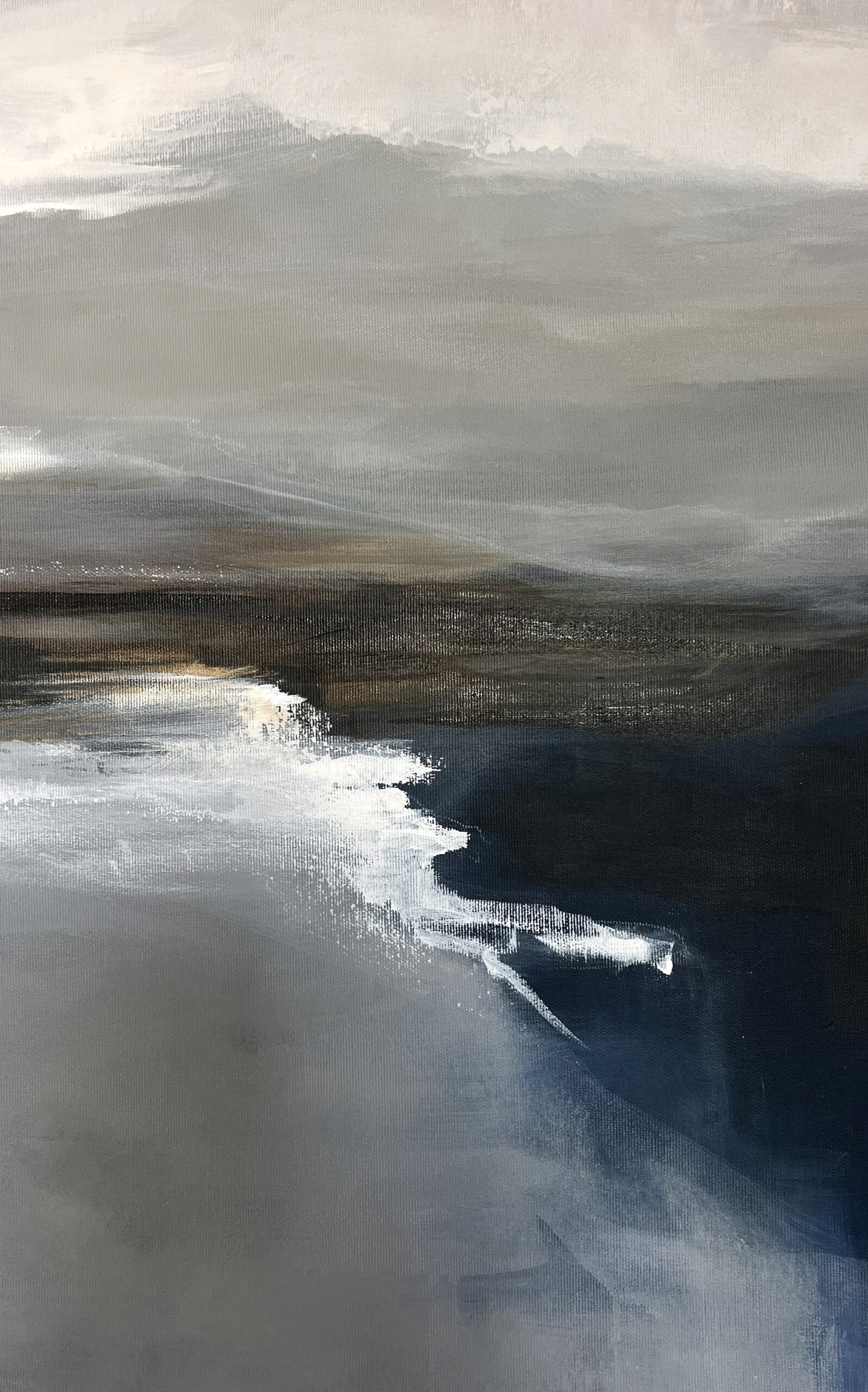 Silent Horizon I Lana Ritter Art. Abstract Art - Image 3