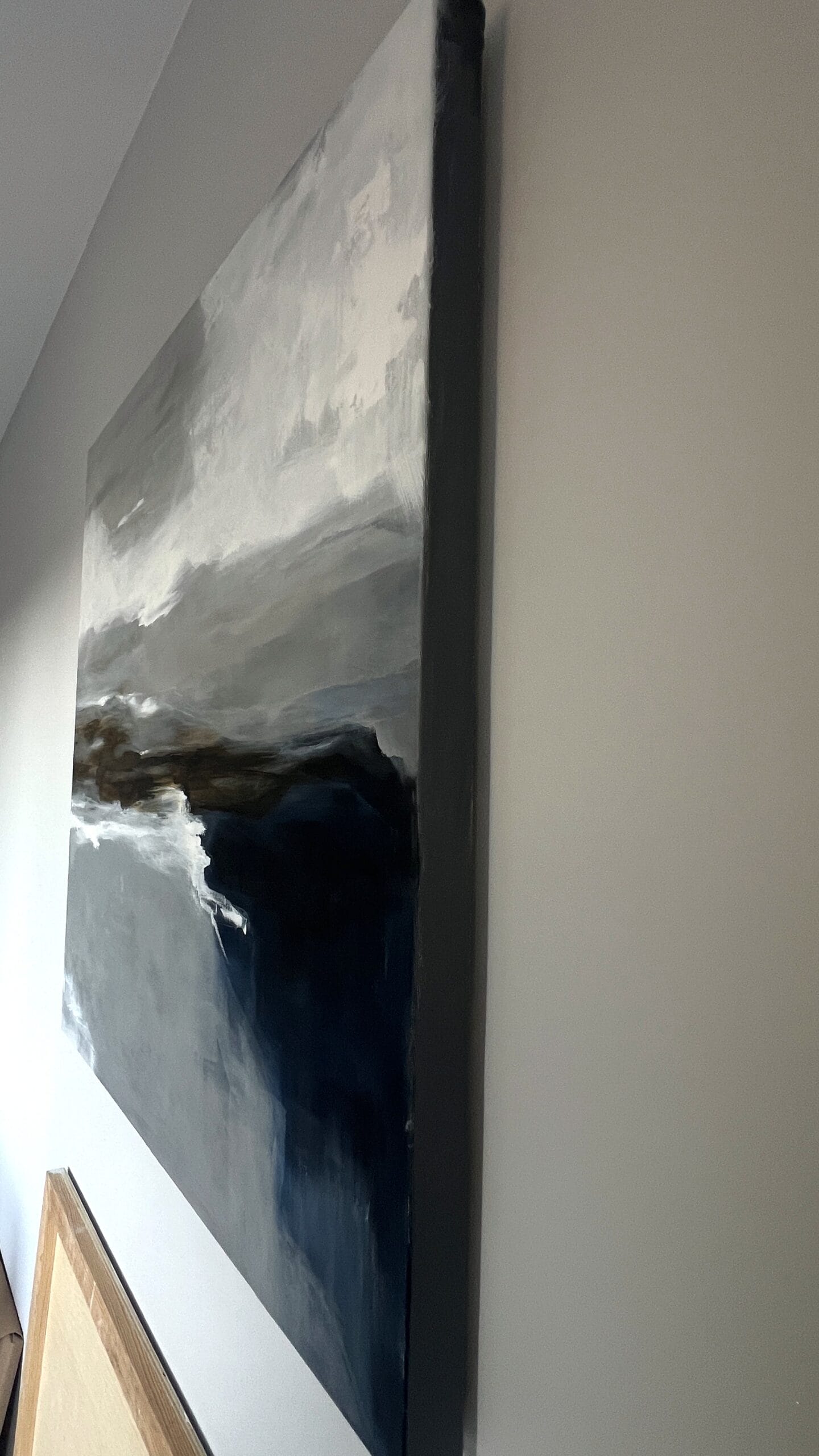 Silent Horizon I Lana Ritter Art. Abstract Art - Image 4