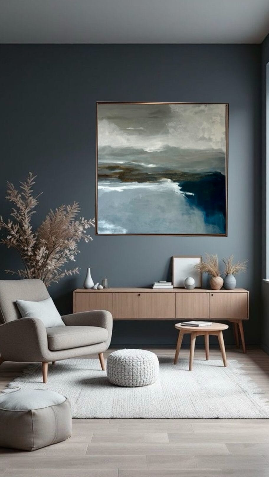 Silent Horizon I Lana Ritter Art. Abstract Art - Image 7